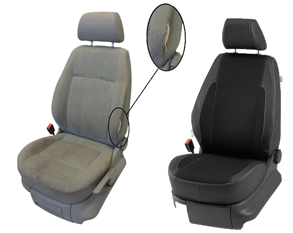 Petex Autositzbezug »Sitzbezug für Transporter/ Kombi, 2-tlg