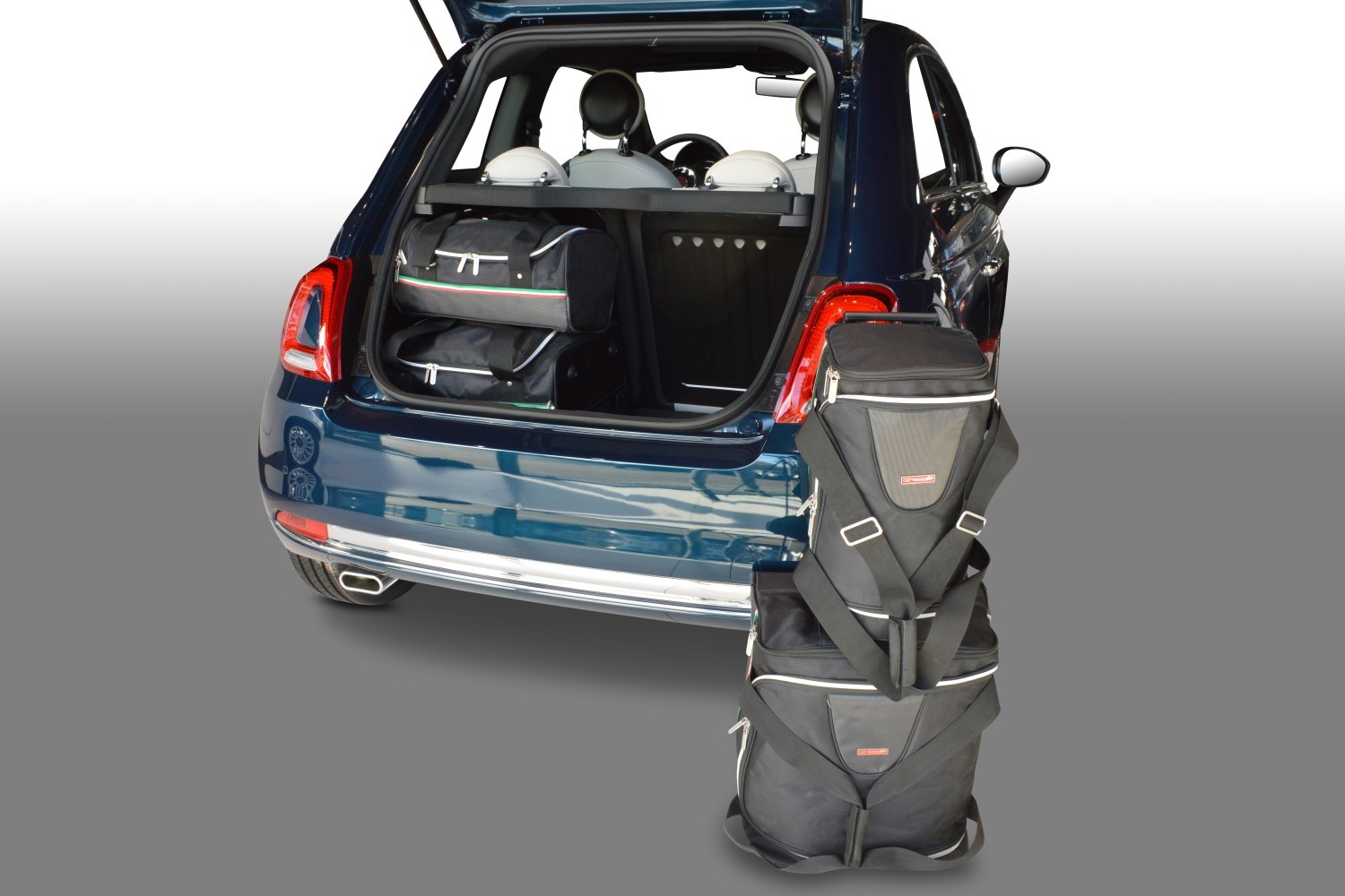 Carbags Reisetaschenset passend für Fiat 500 2007-heute #F20102S