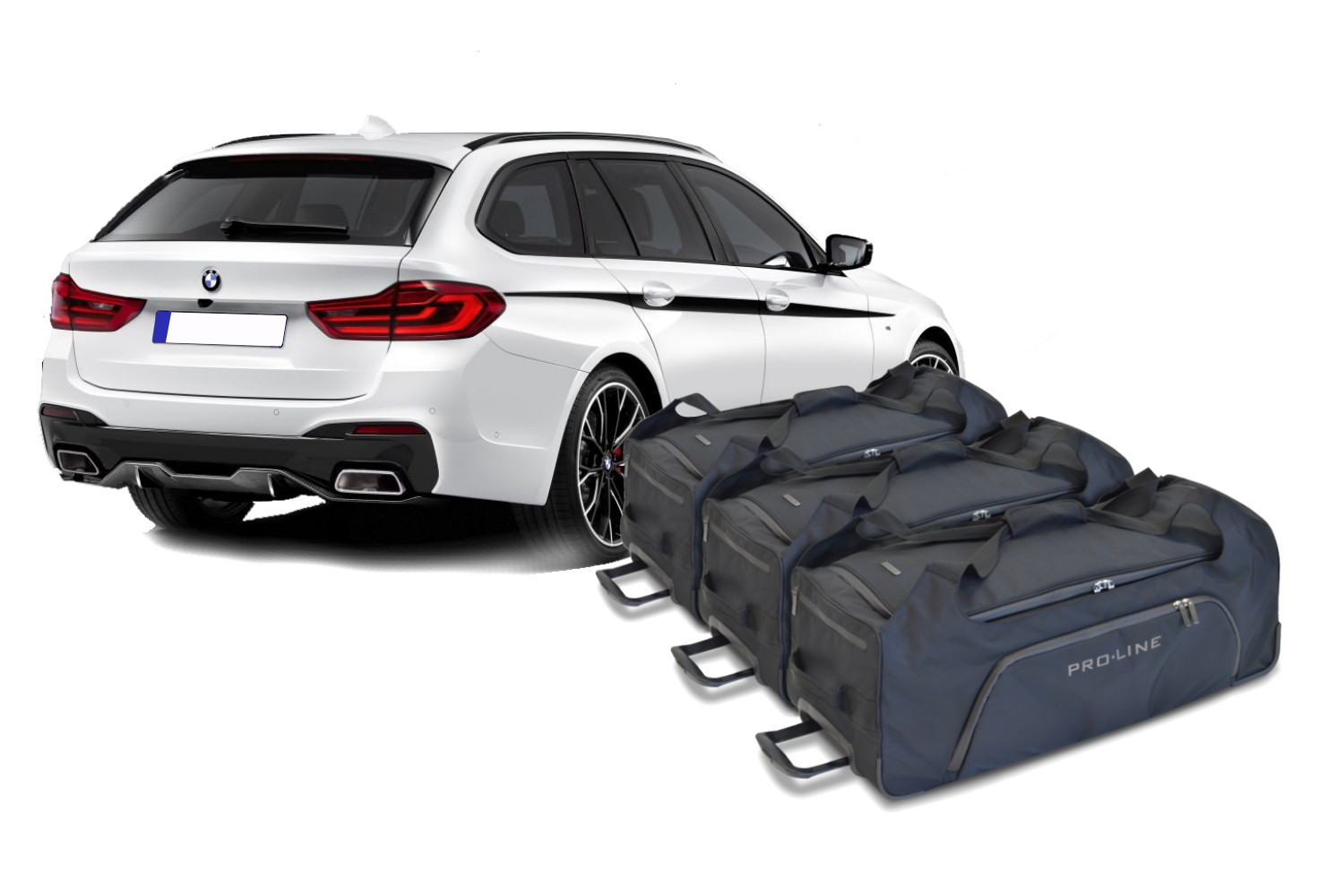 Carbags Reisetaschenset passend für BMW 5er Touring 2018-heute
