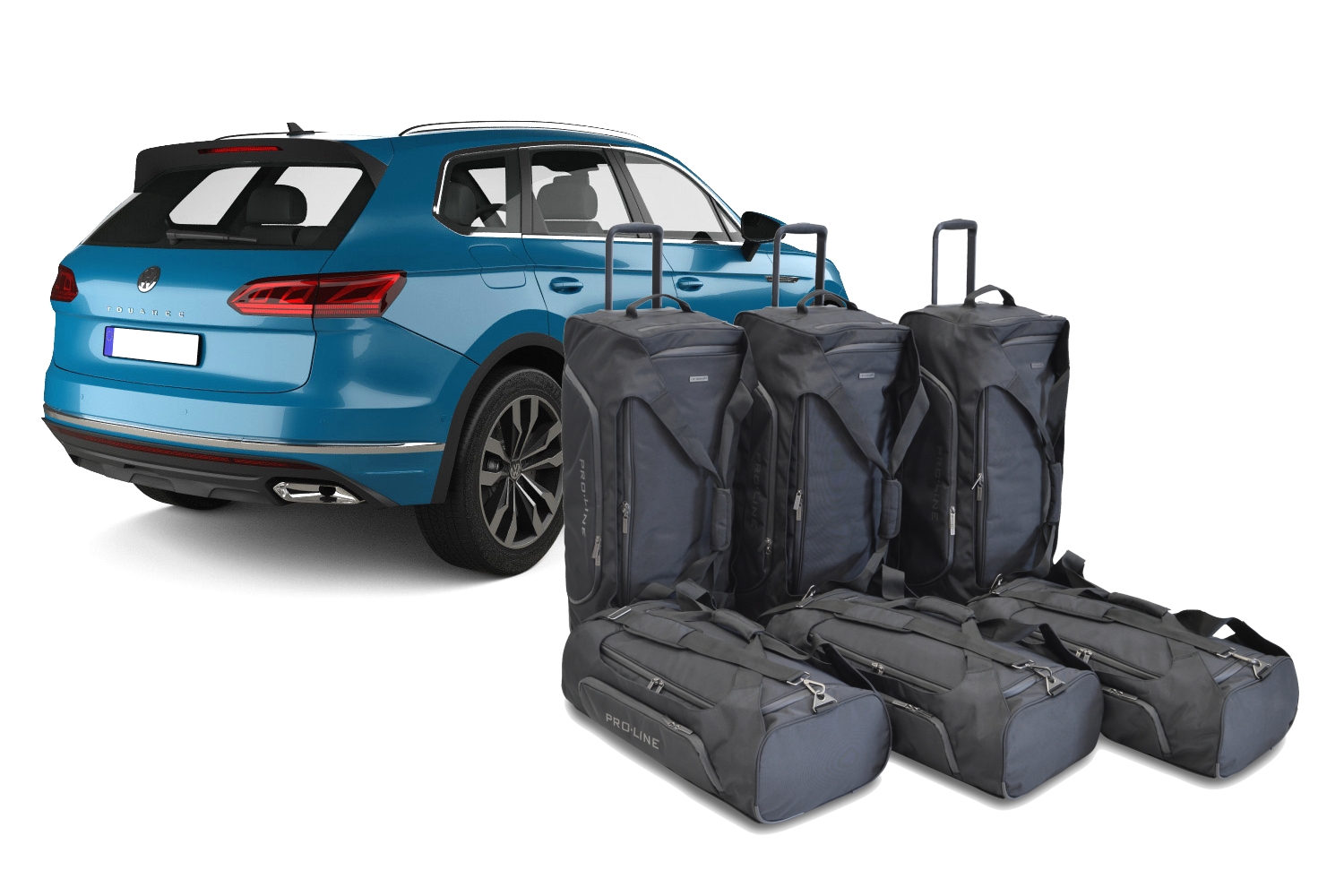 Carbags Travel bag set suitable for Volkswagen Touareg III 2018-today (CR7)  #V13401SP