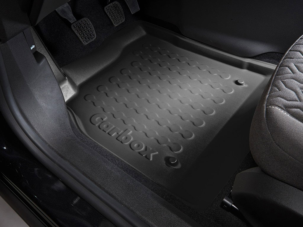 Carbox Floor Fußraumschale schwarz passend für Fiat 500 07/07