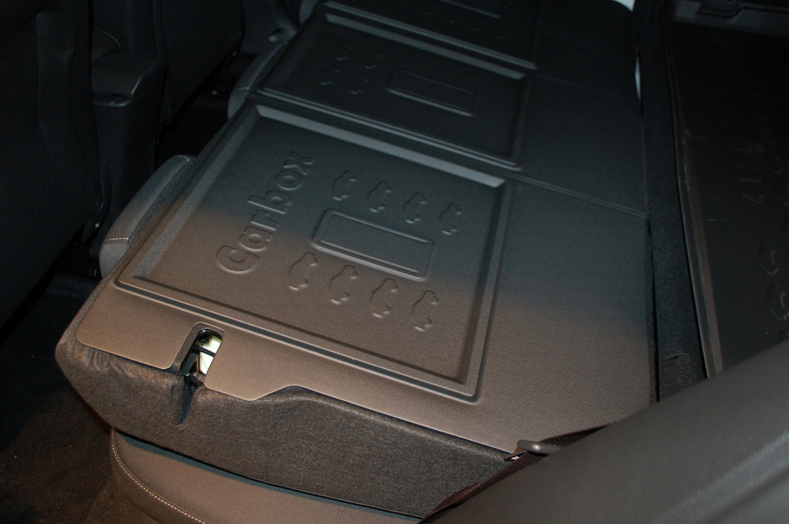 Carbox Form 2Flex Rücksitzbankschutz schwarz passend für Mercedes-Benz C-Klasse  T-Modell 08/07 - 08/14 (S204) #321084000